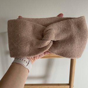 Blush coloured headband
